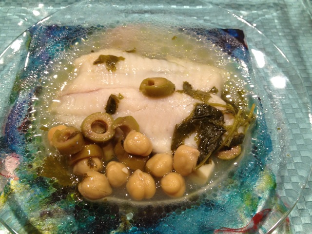 ティラピア(聖ペテロの魚)の煮付け(のようなもの)